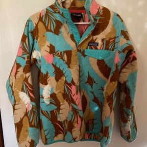 Rare Patagonia Synchilla Button Up Pullover